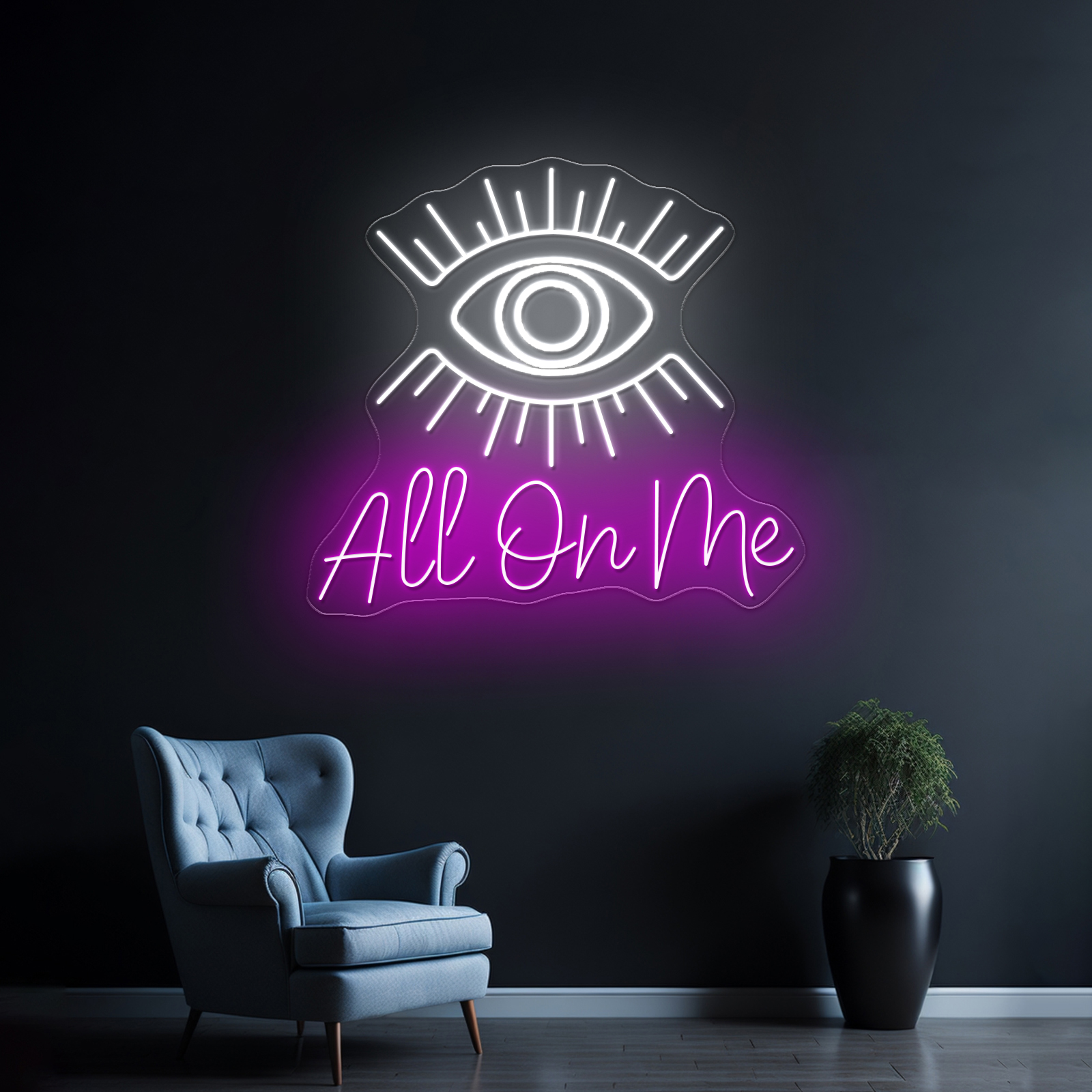 all eyes on me_白色