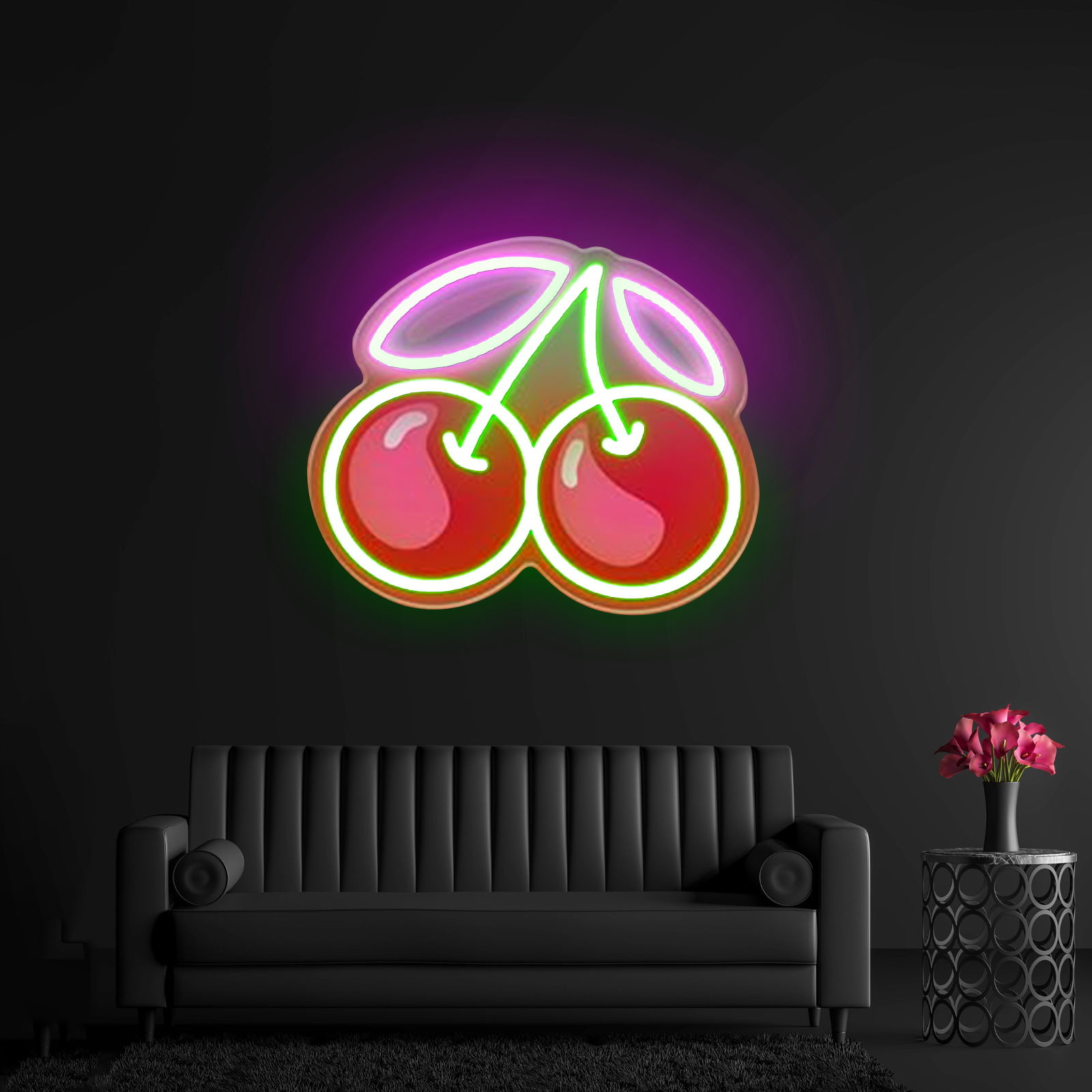 cherry signs_绿色