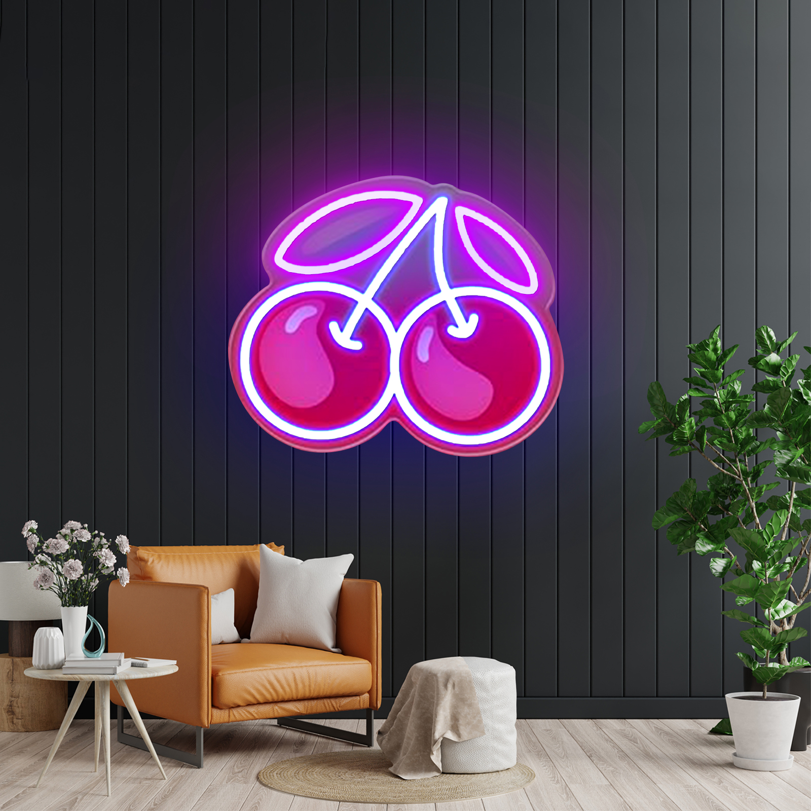 cherry signs_蓝色