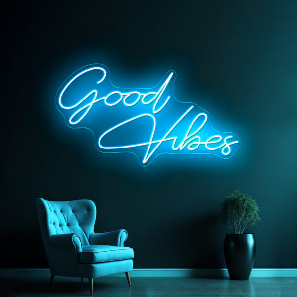 Good Vibes Neon Sign - Image 5