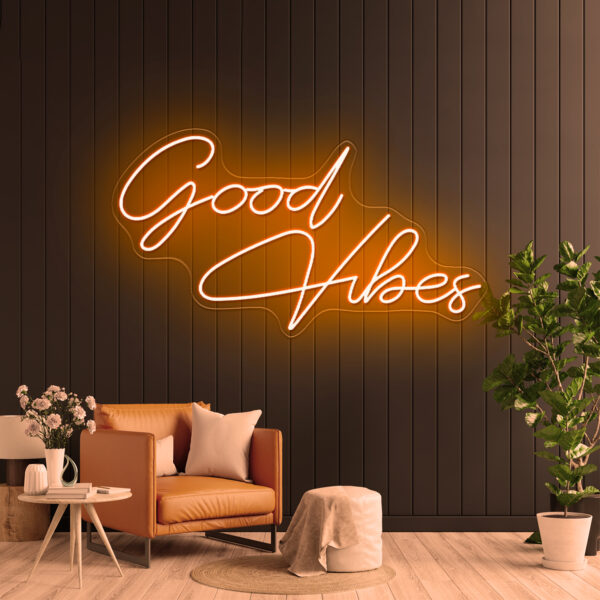 Good Vibes Neon Sign - Image 11