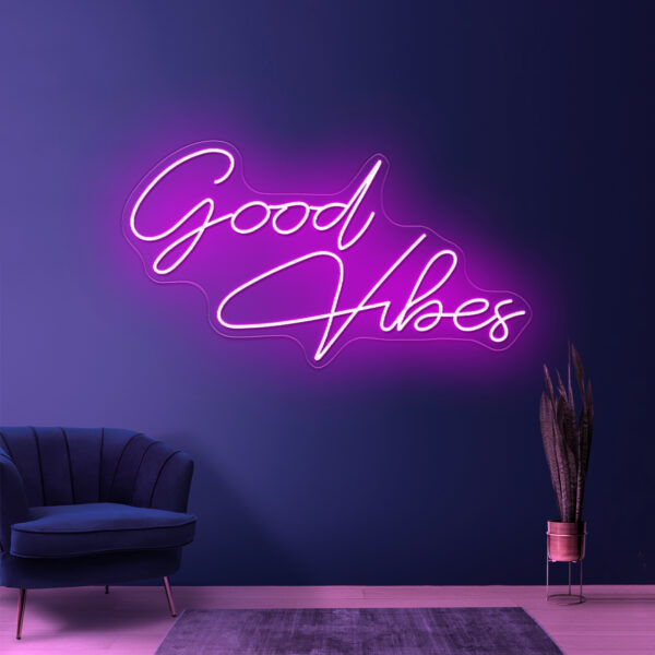 Good Vibes Neon Sign - Image 12