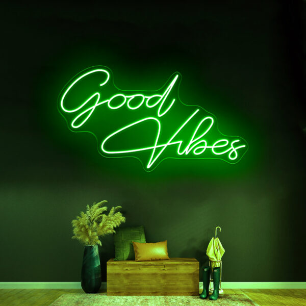 Good Vibes Neon Sign - Image 7