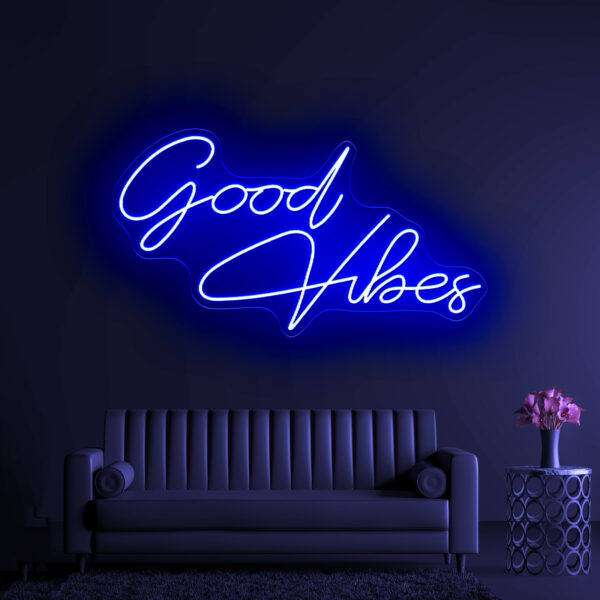Good Vibes Neon Sign - Image 8