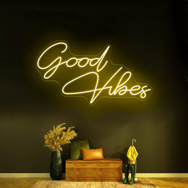 Good Vibes Neon Sign - Image 14