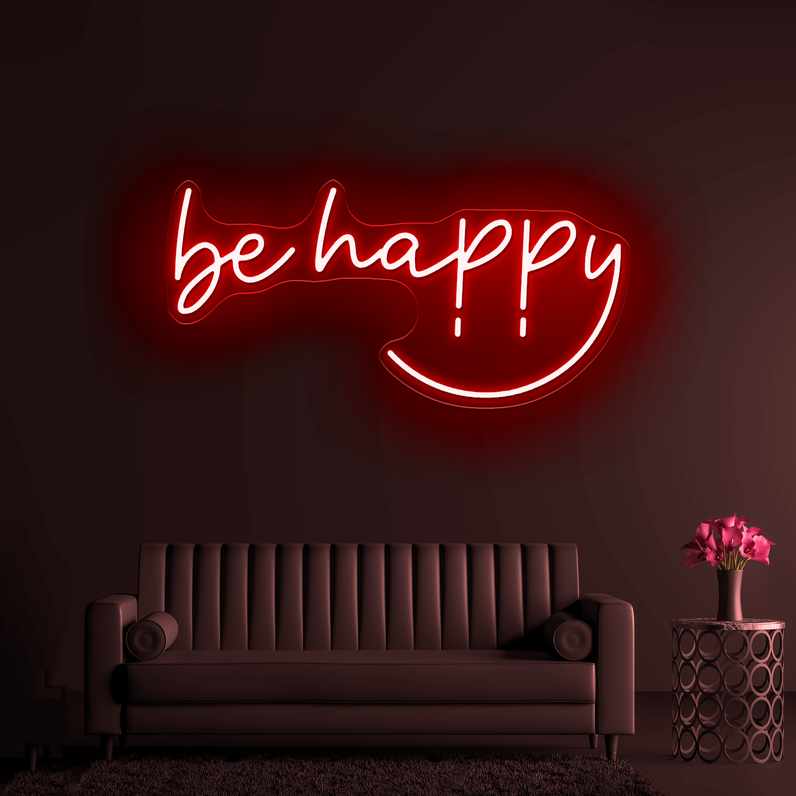 happy signs_红色