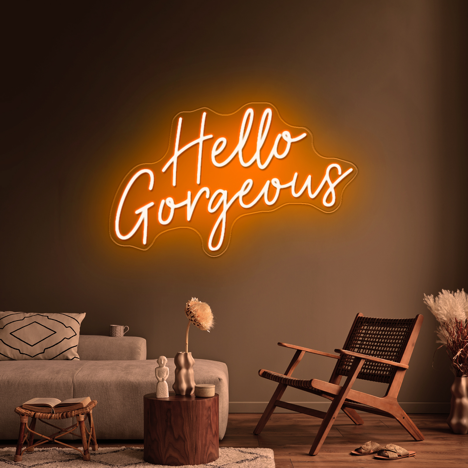 hello gorgeous_橙色