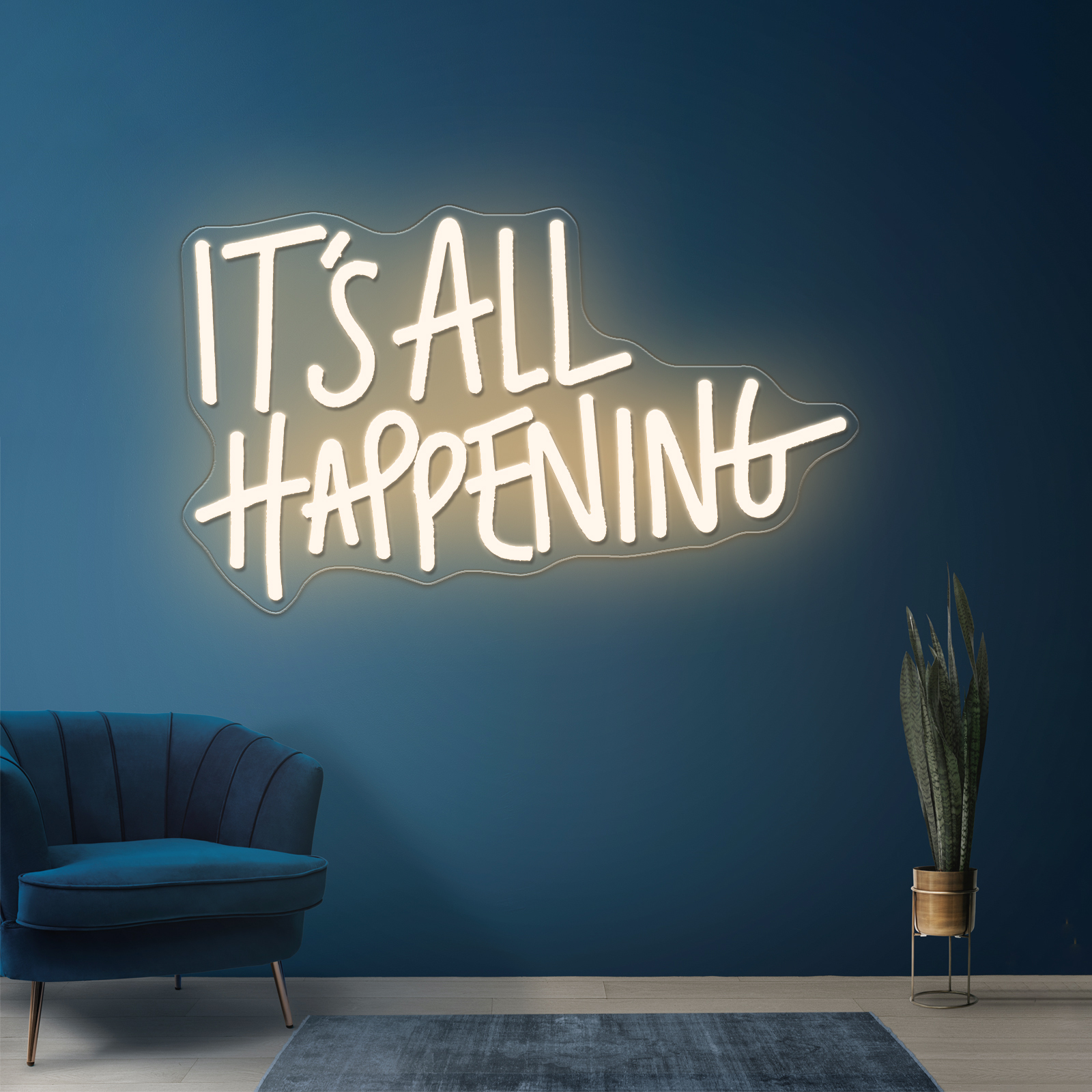 it's all happening_暖白色