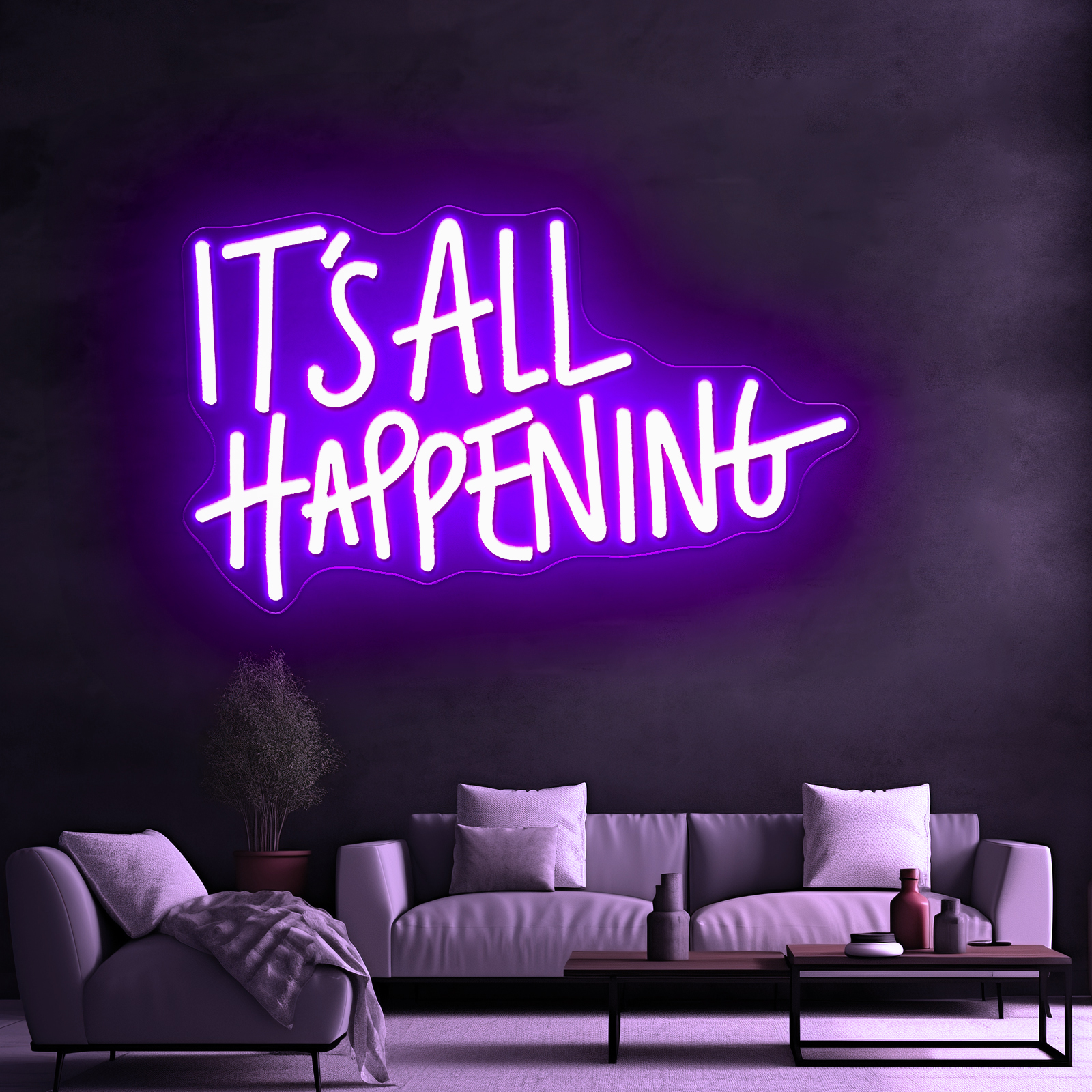 it's all happening_紫色