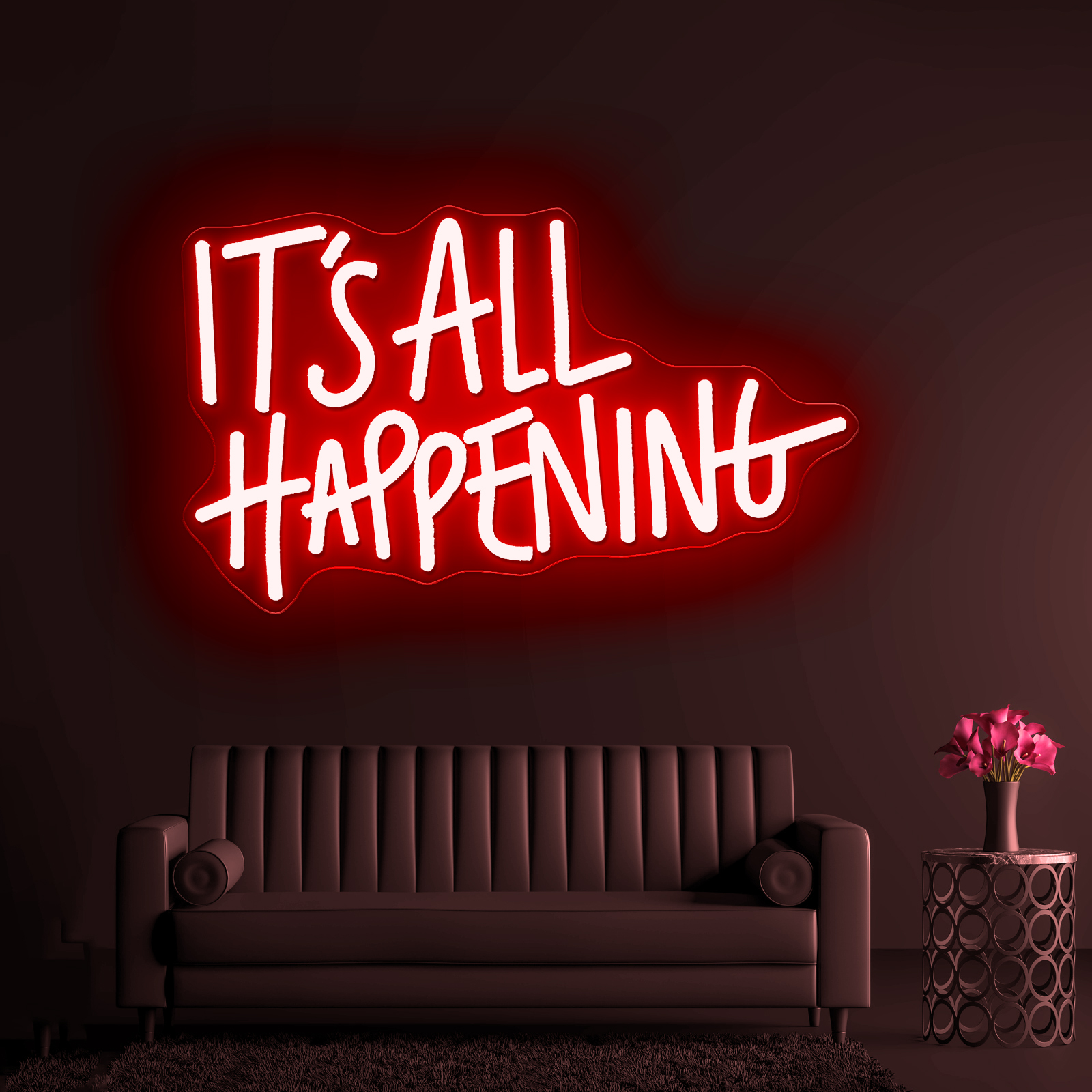 it's all happening_红色
