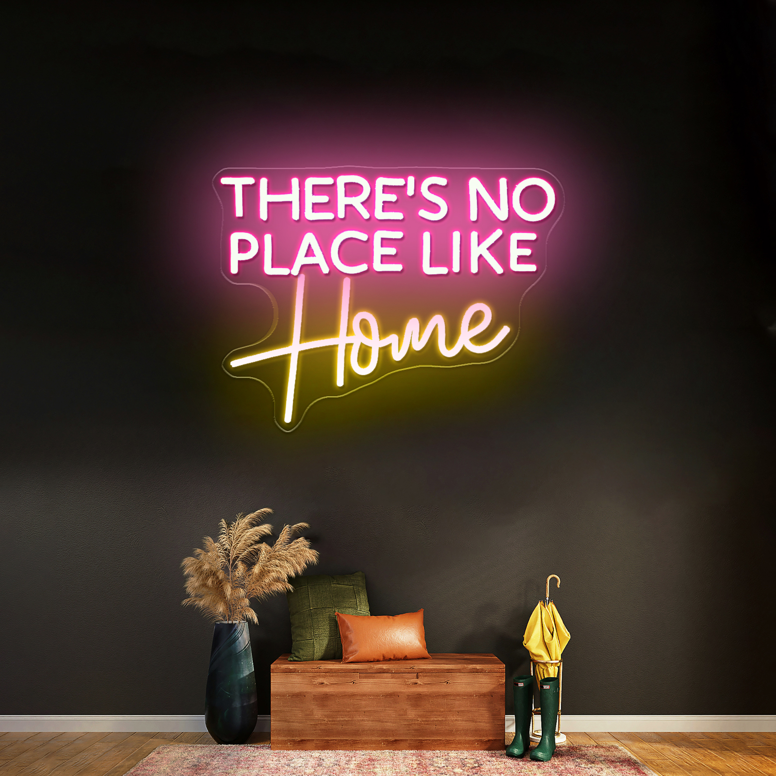 no place like home furniture_桃粉色