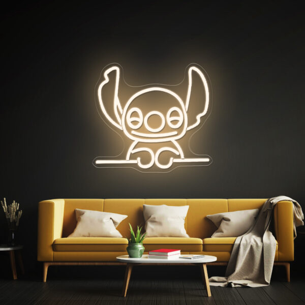 Stitch Face LED Neon Light - Image 6