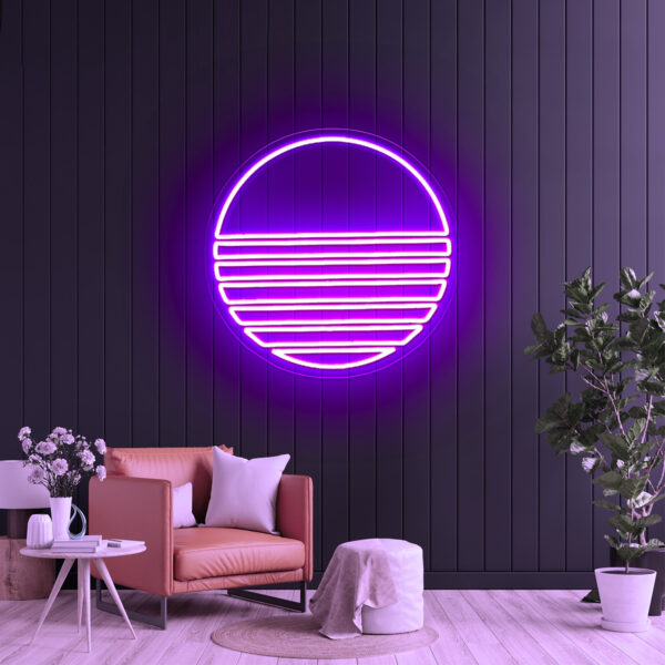Sunset Gradient LED Neon Light - Image 2
