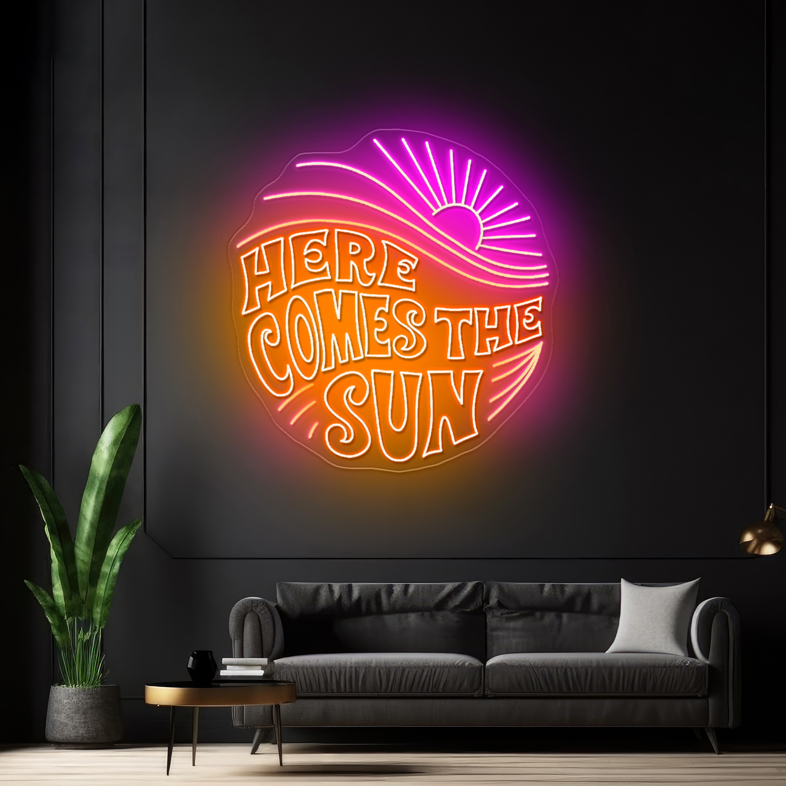 here comes that sun_橙色