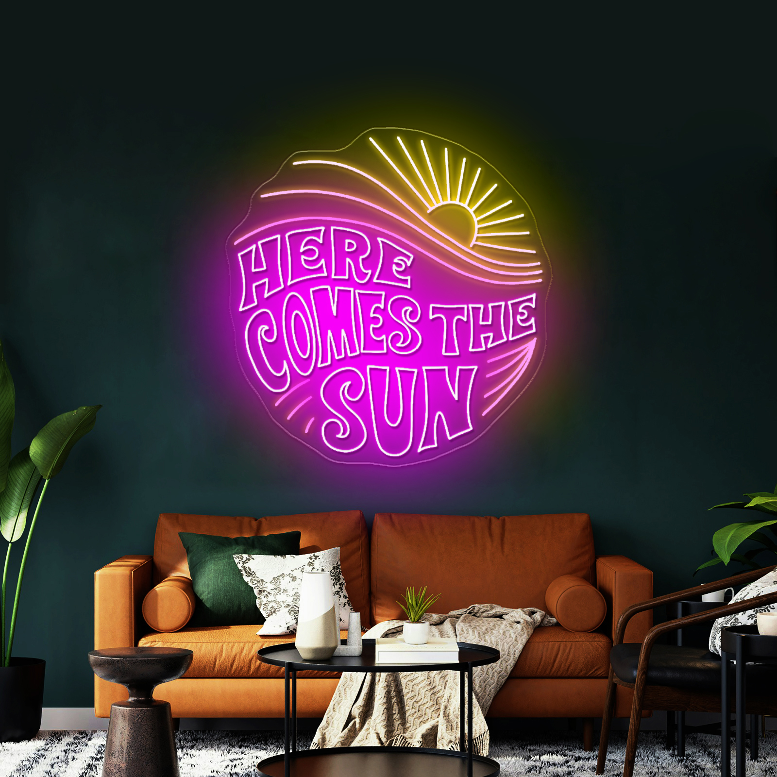 here comes that sun_粉色