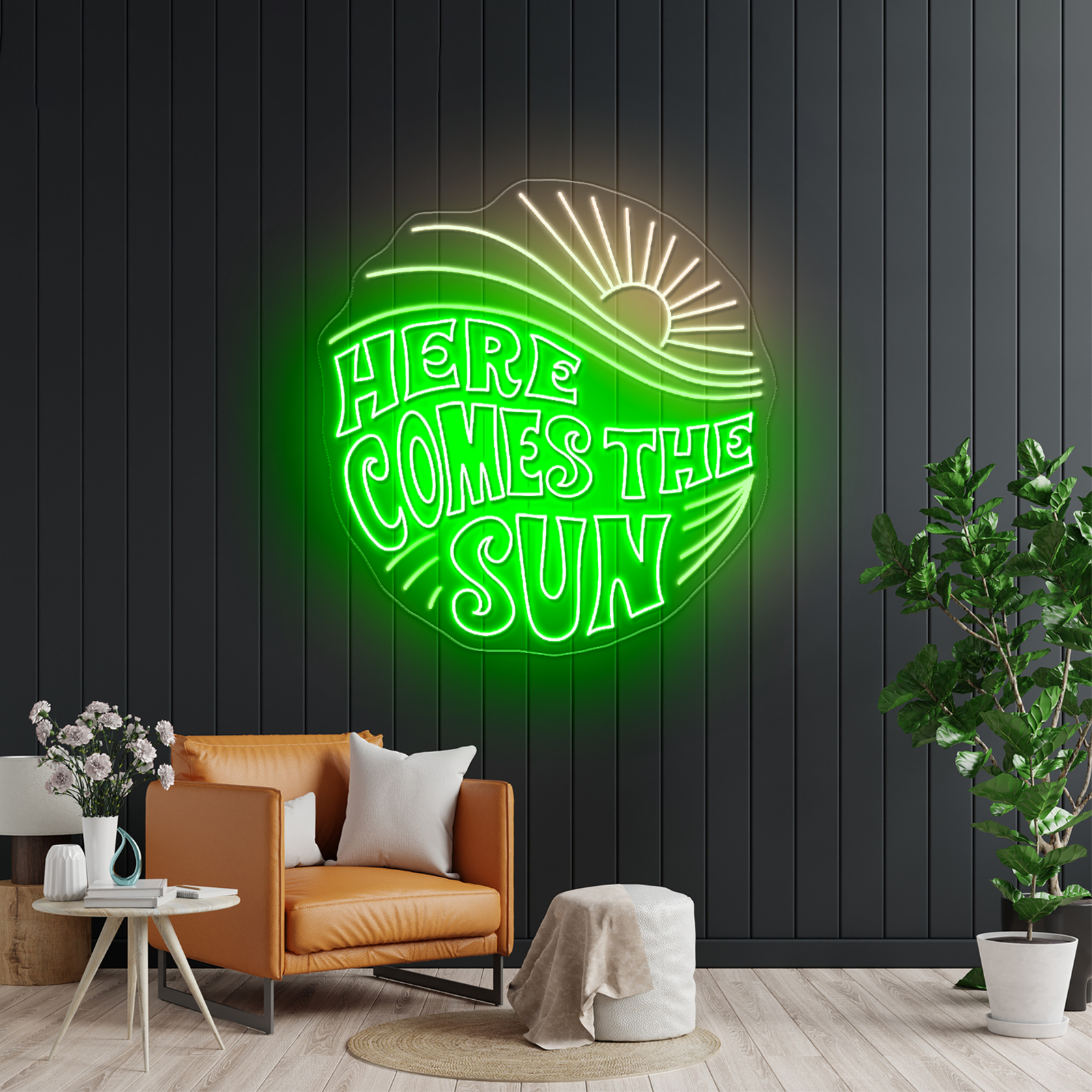 here comes that sun_绿色