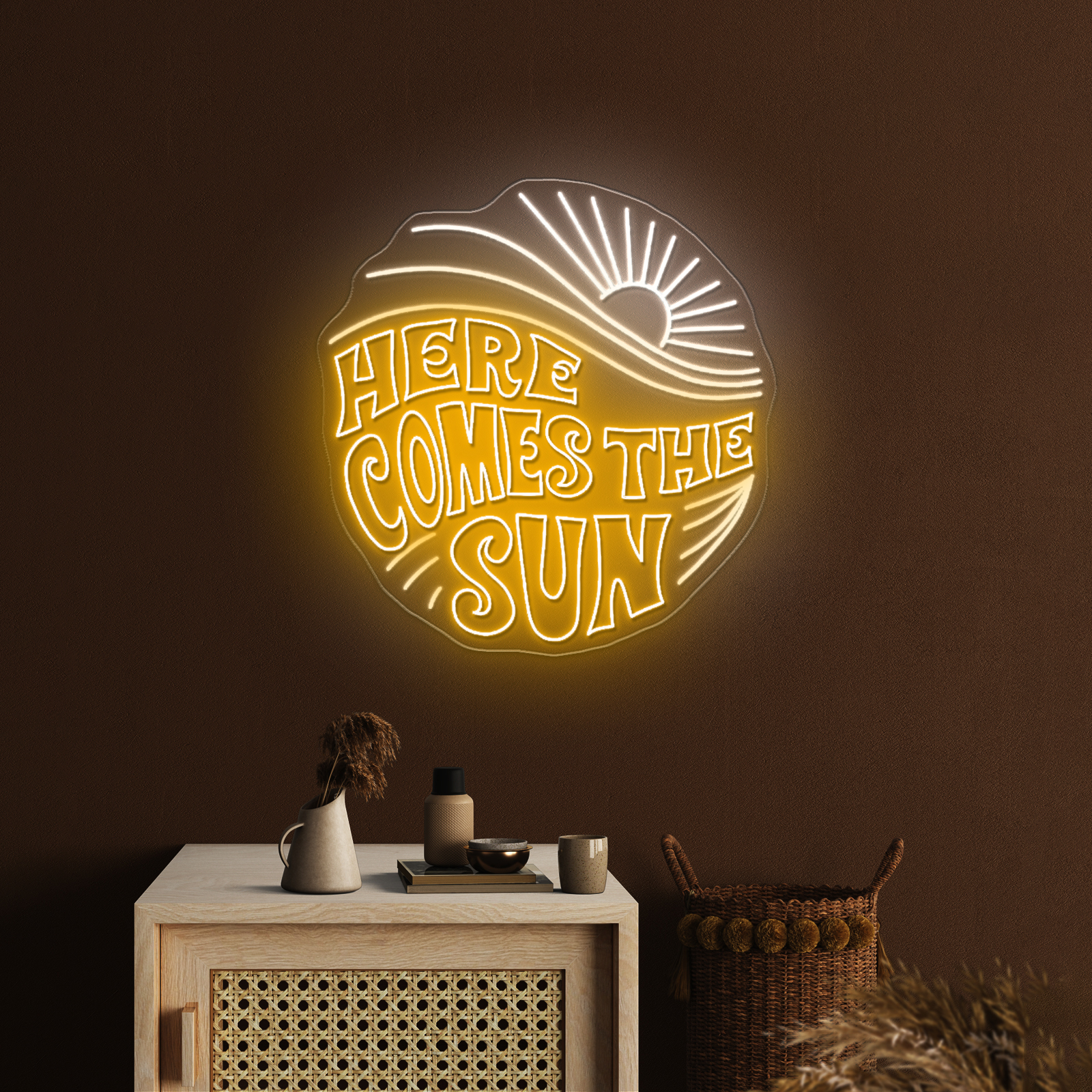 here comes that sun_金黄色