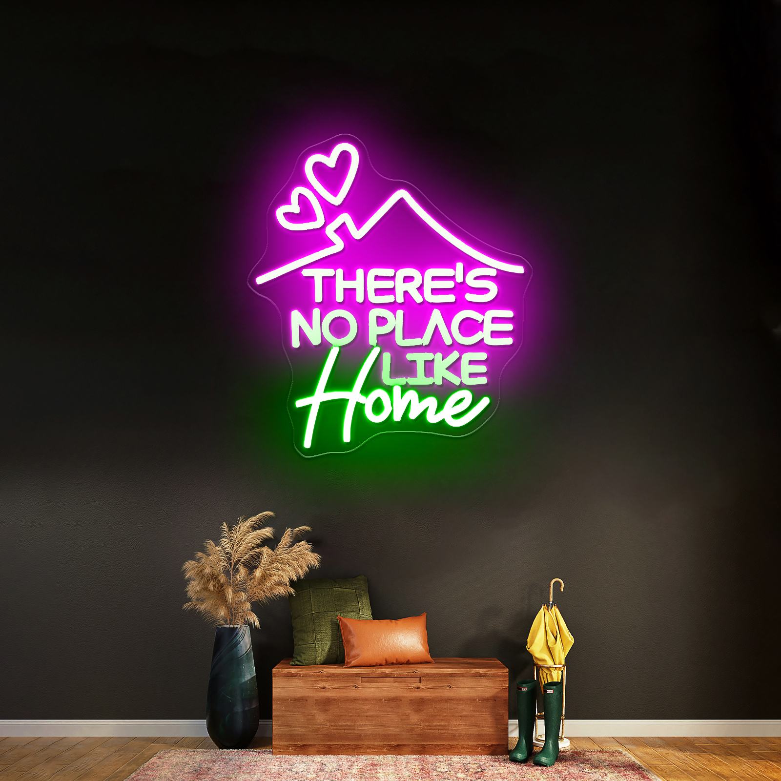 theres no place like home_绿色