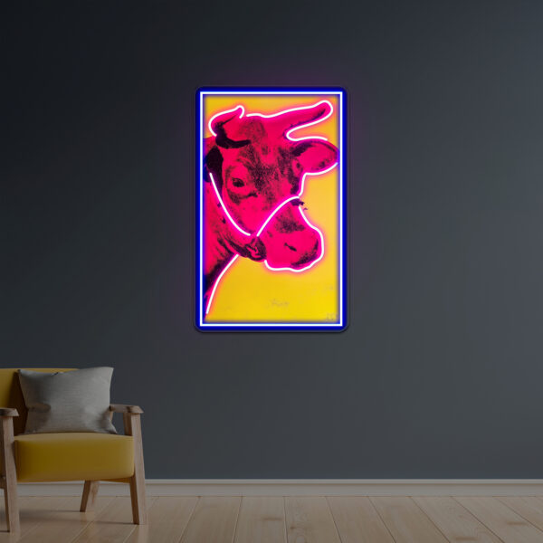 Andy Warhol Cow - Image 2