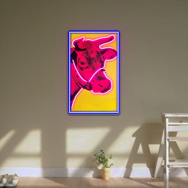 Andy Warhol Cow - Image 3