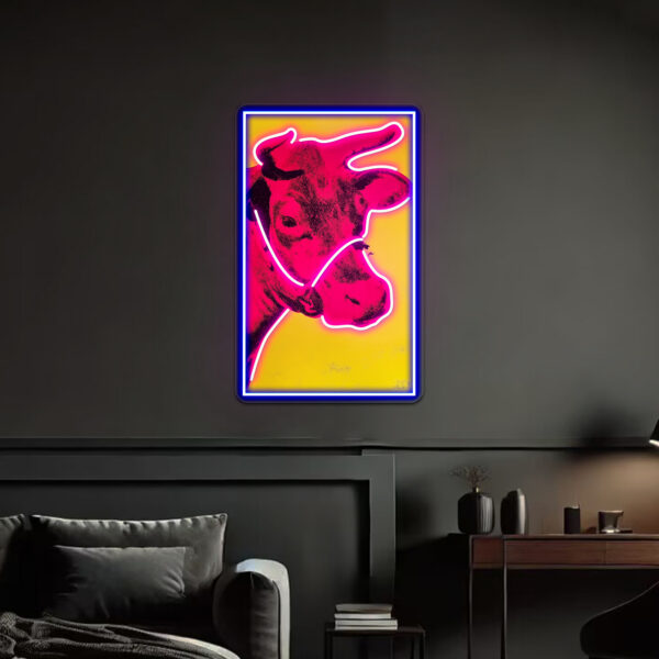 Andy Warhol Cow - Image 4
