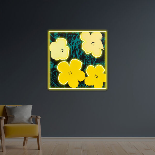 Andy Warhol Yellow Flower - Image 3