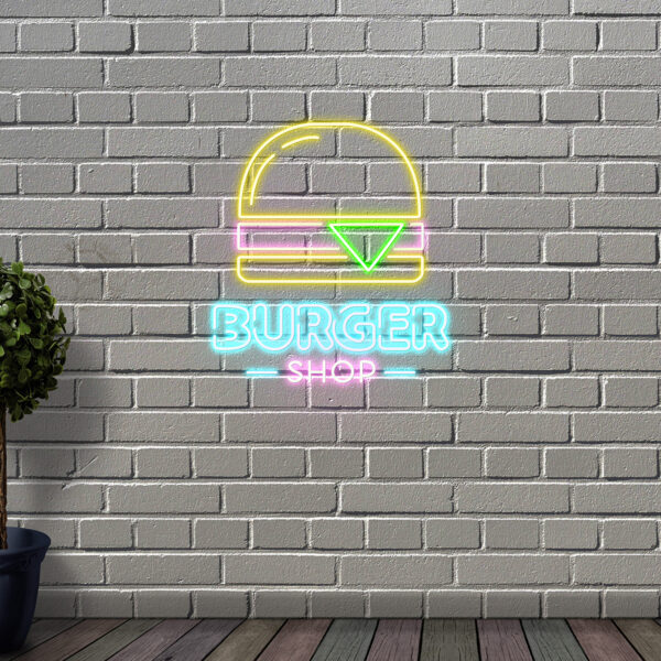 Buger Neon Sign - Image 2