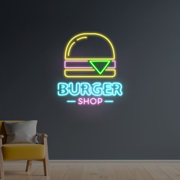 Buger Neon Sign - Image 3