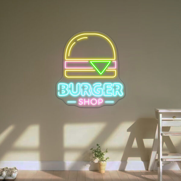 Buger Neon Sign - Image 4