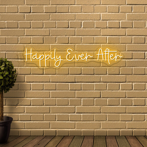 Happily Ever After Neon Sign