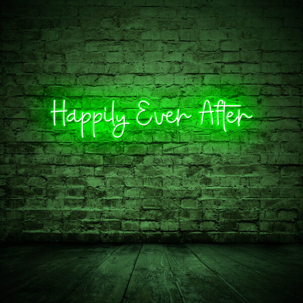 Happily Ever After Neon Sign