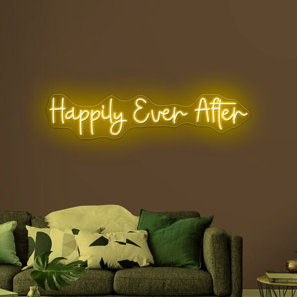 Happily Ever After Neon Sign
