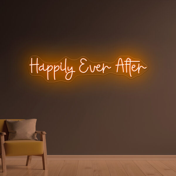 Happily Ever After Neon Sign