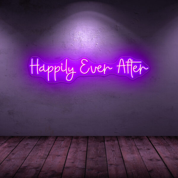 Happily Ever After Neon Sign